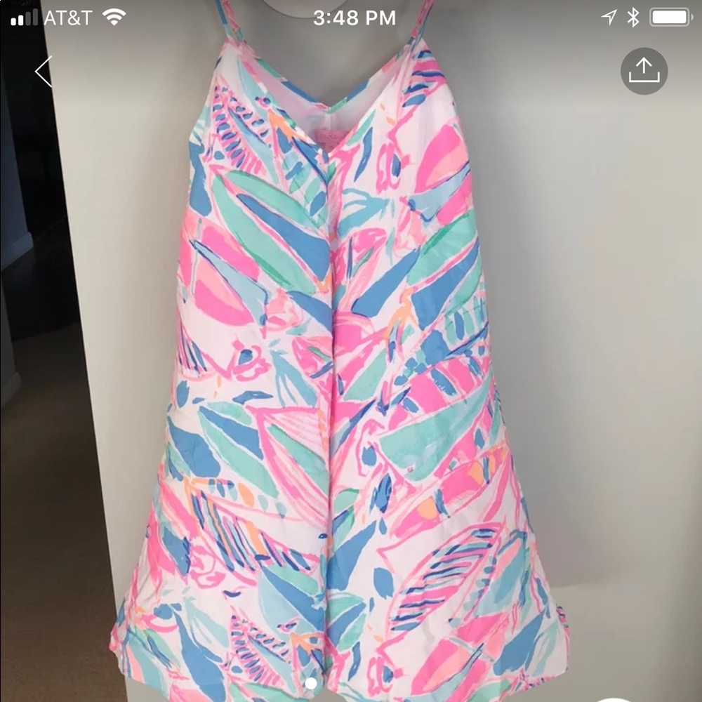 Lilly Pulitzer silk dress XS